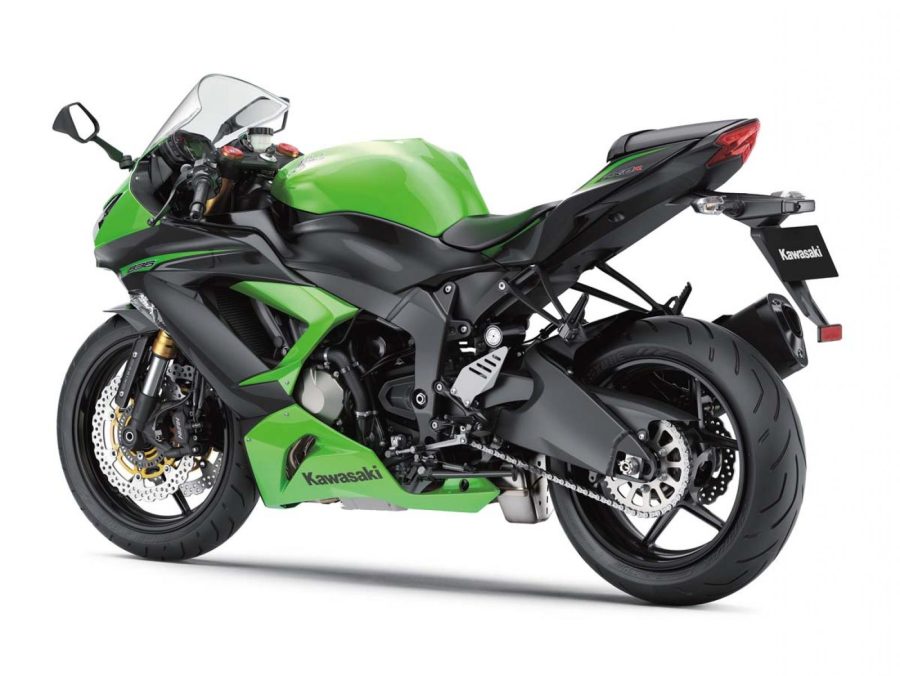 Aceleração e velocidade máxima da Kawasaki ZX-6R 636